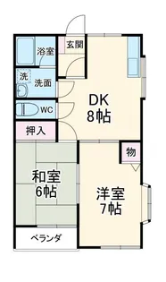 アベニール【2階】の間取り
