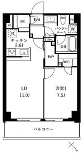 ザ・ケンジントン・レジデンスときわ台【5階】の間取り