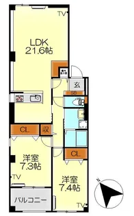 幟立ビル【3階】の間取り