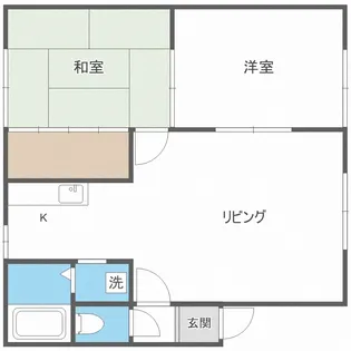 マンションサトウB【2階】の間取り