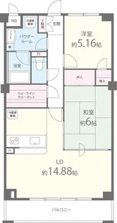 グランドゥール【3階】の間取り