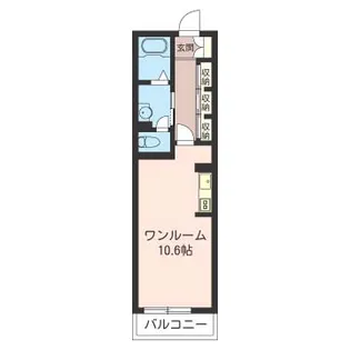 メゾン ド コラソン【3階】の間取り