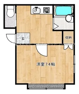 ビバリーヒルズV【1階】の間取り