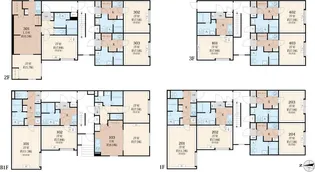 ラシクラス西落合【1階】の間取り