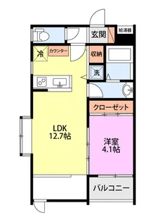 Common南出来島2号棟【2階】の間取り