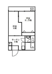 リッツ幡ヶ谷【8階】の間取り