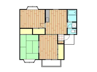 アドニス【2階】の間取り