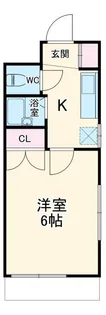 ライブハイム【1階】の間取り