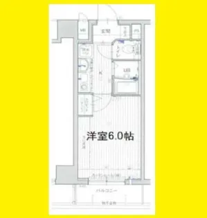 エスリード東天満第2【5階】の間取り