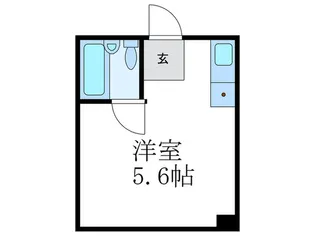 シャピタン六角【4階】の間取り