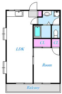 フォレスト富士山【3階】の間取り