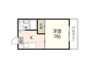 すまいる楽々園【3階】の間取り