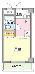アベニール伊勢原【4階】の間取り