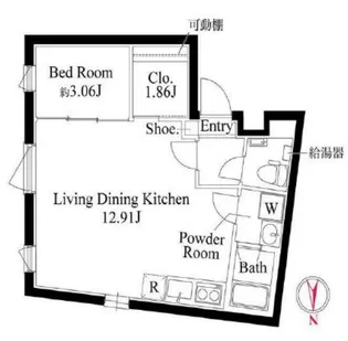 MAISON DE SHIBA【2階】の間取り