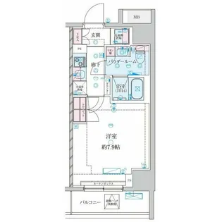 GENOVIA平塚III【7階】の間取り