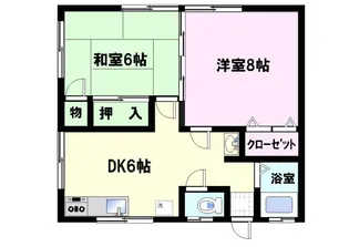 濱野アパート【2階】の間取り