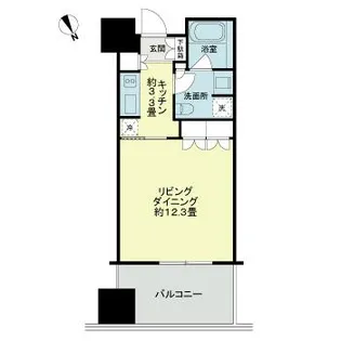 麻布台ヒルズレジデンスB【29階】の間取り