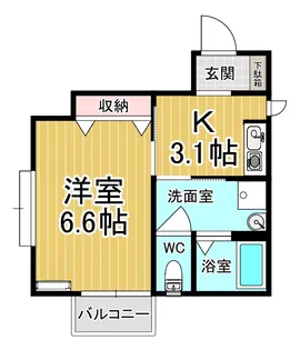 ジュエリーGミサワ【1階】の間取り
