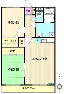 ビザージュ【3階】の間取り