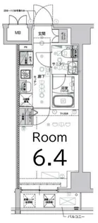 CREST TAPP 新横浜【10階】の間取り