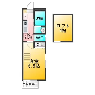 メープル石神井台2【2階】の間取り