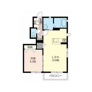 セレスティIII【1階】の間取り