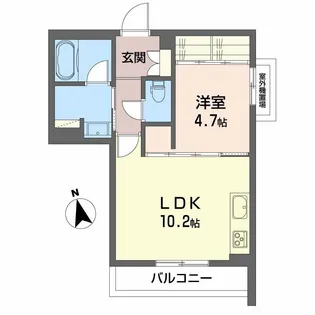 HL9 tomidabashi【BELS認証】【3階】の間取り