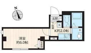 メゾン・ドゥ・ソレイユ【2階】の間取り