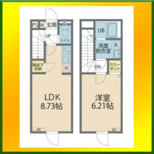 カインドネス田無III【1階】の間取り