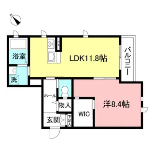 カドードゥヒデ【2階】の間取り