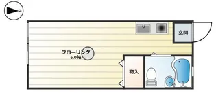 グリーンハイツ【1階】の間取り