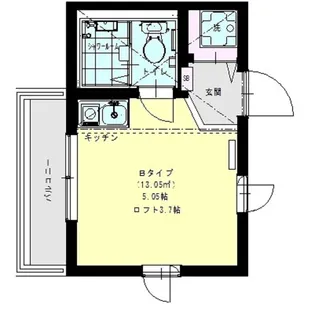 アンブランシュ【2階】の間取り