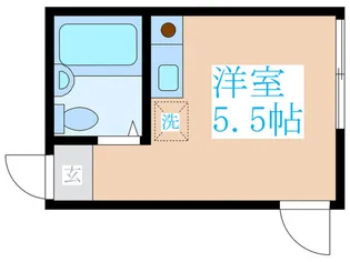 ステラ・コ-ト東中野【1階】の間取り