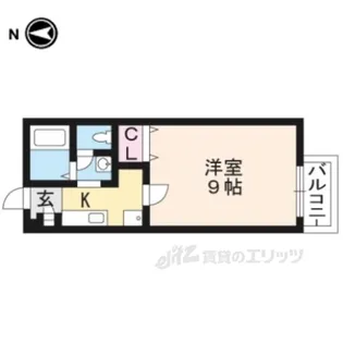 サンクレストA【1階】の間取り