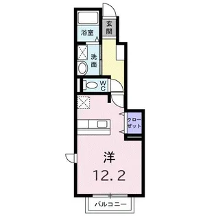 プレーヌ・フォンテーヌIII【1階】の間取り