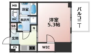 フォーリアライズ昭和町通I【11階】の間取り