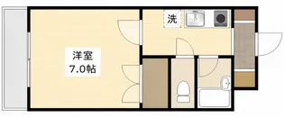 みなみまち【4階】の間取り