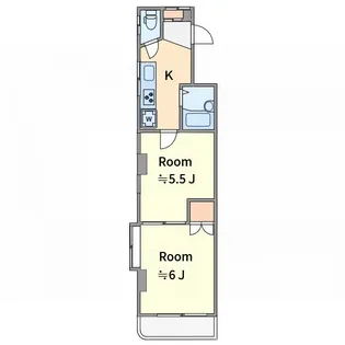 サンドミール要町【3階】の間取り