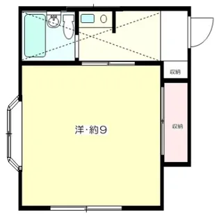 アマノハイツ【2階】の間取り