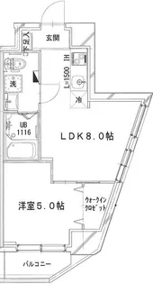 シャトーライフ相模原2【3階】の間取り