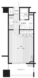 グランハイツ代々木【7階】の間取り