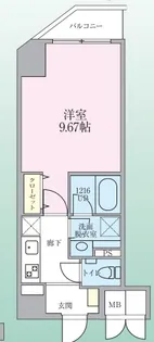 サクラレジデンス北浦和【3階】の間取り