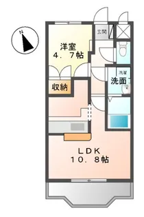 クレッシェンド【1階】の間取り