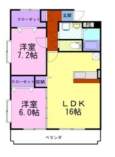 Y&M TAKAHASHI 1【3階】の間取り