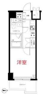 ルーブル川崎七番館【6階】の間取り