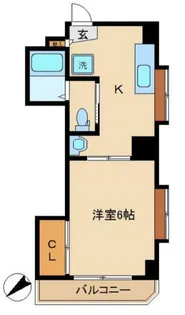 ルシエールマツイ【1階】の間取り