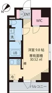 マ・メゾン門前仲町【3階】の間取り