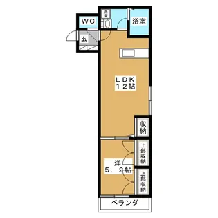 Montana【2階】の間取り