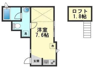 サンリフレ【1階】の間取り
