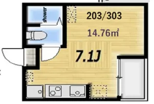 Maison MEDALIA【3階】の間取り